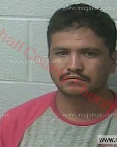 Booking photo of Marco Lopez, Marshall County, Sep 8, 2017