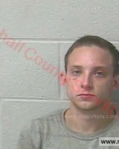 Booking photo of Kyle Davis, Marshall County, Feb 15, 2016