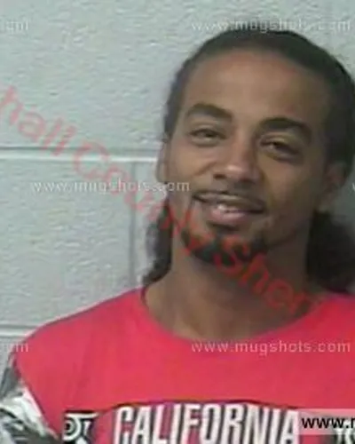 Booking photo of Deandre Carter, Marshall County, Apr 22, 2017