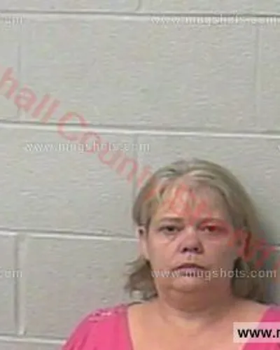 Booking photo of Bobbie Roland, Marshall County, Aug 22, 2017