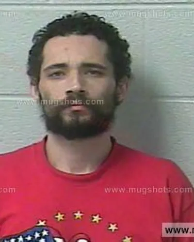 Booking photo of Nathan Lee Perryman, Marshall County, Feb 2, 2019