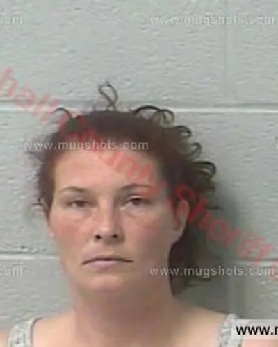 Booking photo of Karen Trentham, Marshall County, Feb 15, 2016