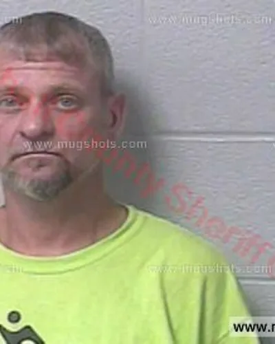 Booking photo of LARRY DAVID REEVES Jr., Marshall County, May 23, 2018