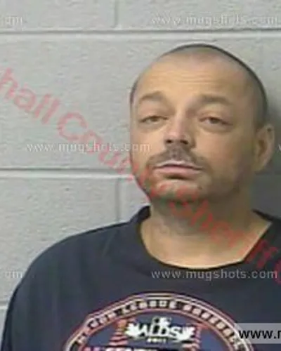 Booking photo of Fredrick Ahrns, Marshall County, Dec 17, 2016