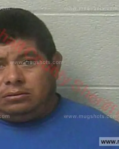 Booking photo of Evodio Santos, Marshall County, Jun 30, 2016