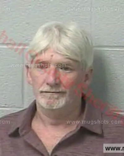 Booking photo of Robert Eston Marsh, Marshall County, May 28, 2018