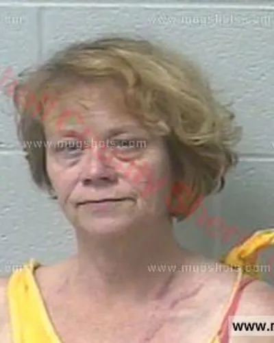 Booking photo of Sandra King, Marshall County, Apr 4, 2018