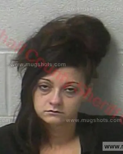 Booking photo of Kallie Wiley, Marshall County, Jun 13, 2017