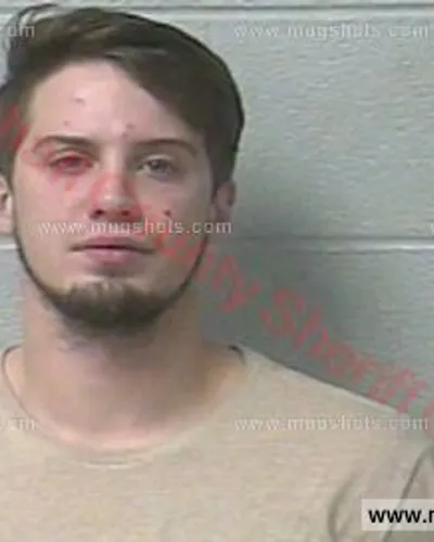 Booking photo of Christian Fritz, Marshall County, Dec 24, 2017