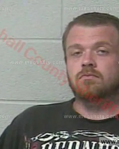 Booking photo of Corey Lee Terry, Marshall County, Sep 24, 2016