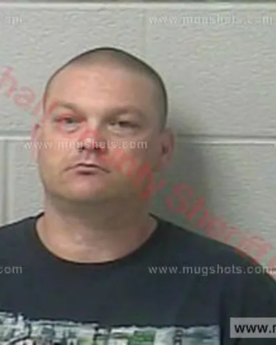 Booking photo of MICHAEL DEAN ATKINS, Marshall County, May 24, 2018