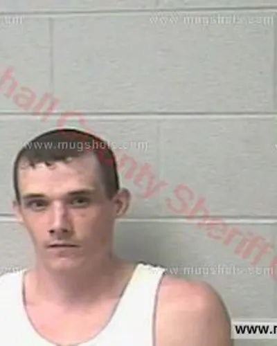 Booking photo of Travis Martin Sharpe, Marshall County, Apr 18, 2017