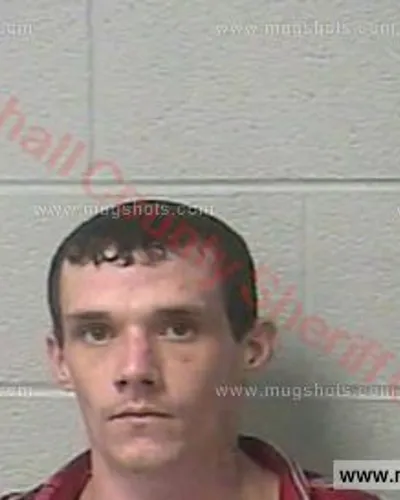 Booking photo of Travis Sharpe, Marshall County, Mar 21, 2017