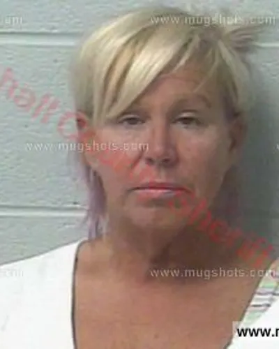 Booking photo of Deborah Groshon, Marshall County, May 14, 2017