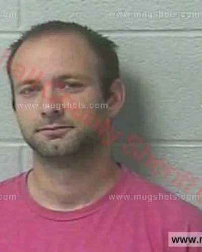 Booking photo of Nathan Butts, Marshall County, May 8, 2016