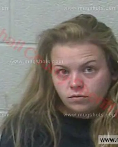 Booking photo of Christina Reilly, Marshall County, Nov 11, 2017