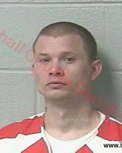 Booking photo of Cory Dean Ashworth, Marshall County, Jun 19, 2018