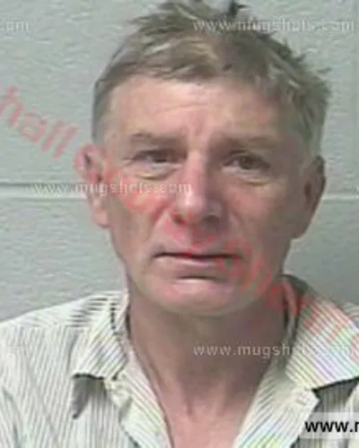 Booking photo of Douglas Brashears, Marshall County, May 12, 2017