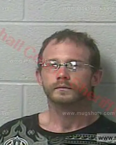 Booking photo of Daniel Eastman, Marshall County, Nov 27, 2017