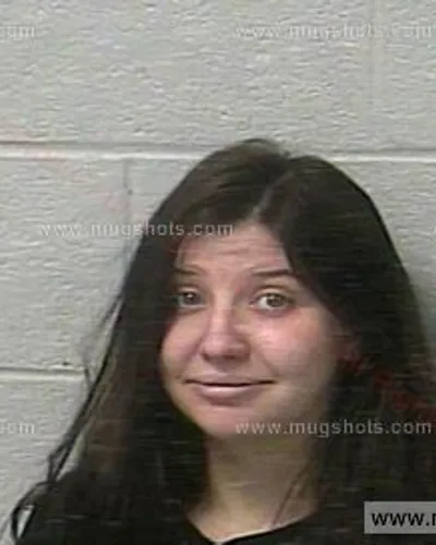 Booking photo of Victoria Foreman, Marshall County, Feb 13, 2020