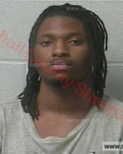 Booking photo of Jdanyl Chavours, Marshall County, Nov 25, 2017