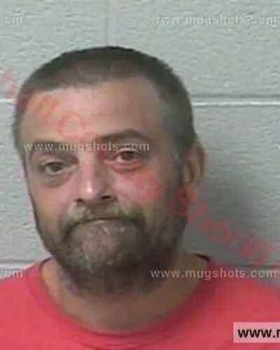 Booking photo of Christopher Lang, Marshall County, May 29, 2018