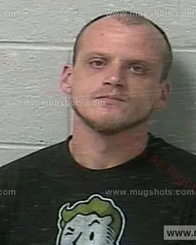 Booking photo of Justin Stone, Marshall County, Feb 1, 2020