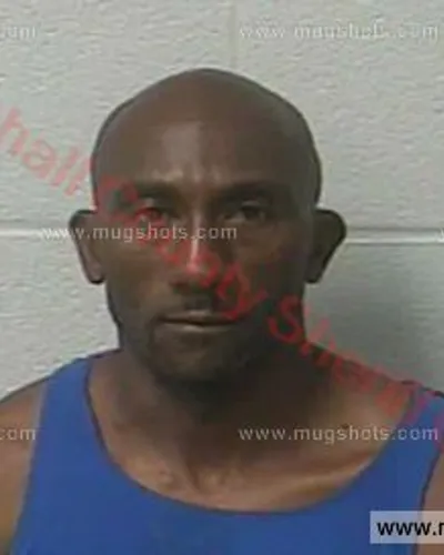 Booking photo of Tony Lee Gentry, Marshall County, May 13, 2018