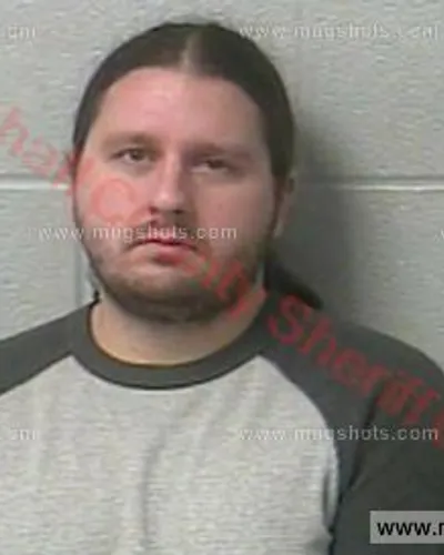 Booking photo of Nathaniel Collins, Marshall County, Jan 12, 2018