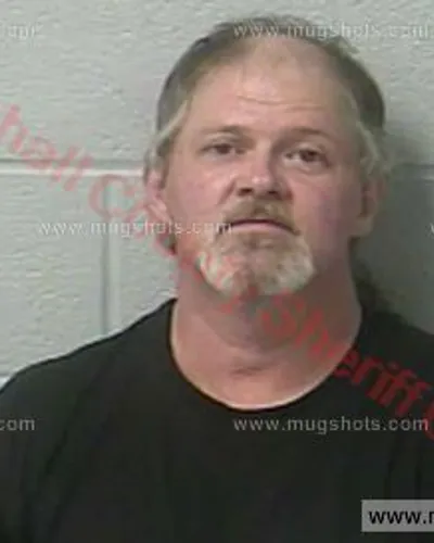 Booking photo of Harvey Allen Barron, Marshall County, Feb 20, 2017