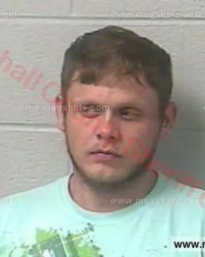 Booking photo of Patrick Terry, Marshall County, Feb 15, 2016