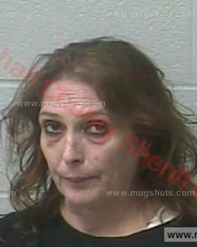 Booking photo of Nicole Crosby, Marshall County, Jan 22, 2017