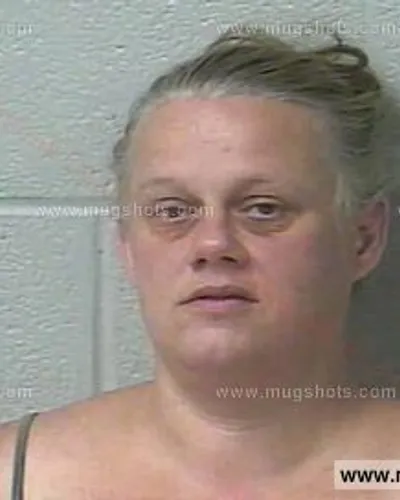 Booking photo of Jessicia Sonnier, Marshall County, Oct 4, 2019