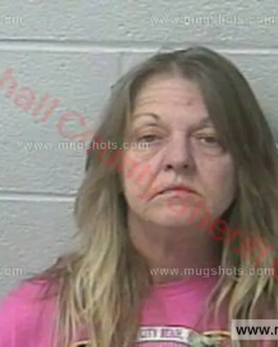 Booking photo of Debbie Grooms, Marshall County, Feb 4, 2018