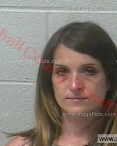 Booking photo of Monya Kirkland, Marshall County, May 5, 2017