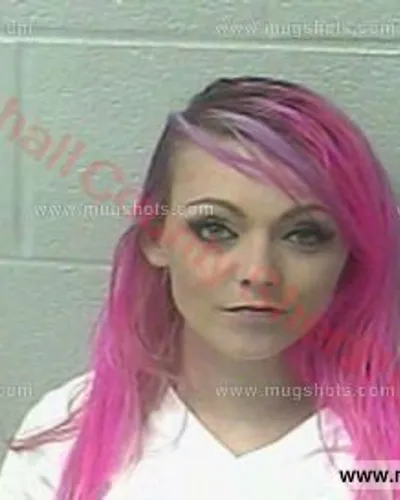 Booking photo of Kaitlyn Nicole Powell, Marshall County, Aug 20, 2017