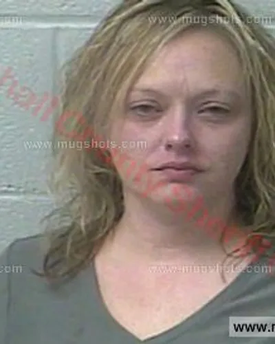 Booking photo of SHANNON MARIE PERRYMAN, Marshall County, Jan 26, 2018