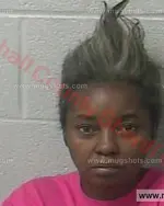 Booking photo of Evelyn Denise Mitchell, Marshall County, Nov 29, 2017