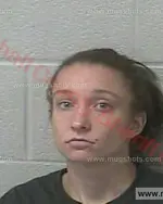 Booking photo of Allison Paige Taylor, Marshall County, Oct 25, 2017