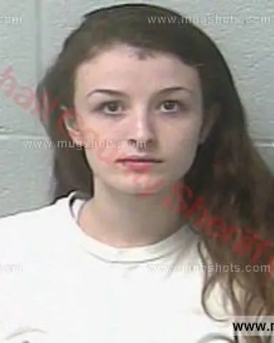 Booking photo of Ashley Walters, Marshall County, Mar 25, 2016