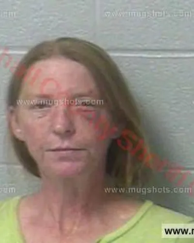 Booking photo of Leigh Ann Taylor, Marshall County, Oct 15, 2017