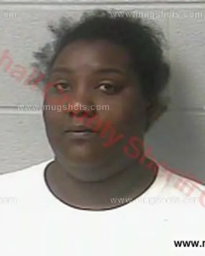 Booking photo of Adriana Cross, Marshall County, Jun 7, 2017