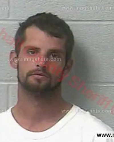 Booking photo of Matthew Lavely, Marshall County, Oct 20, 2017