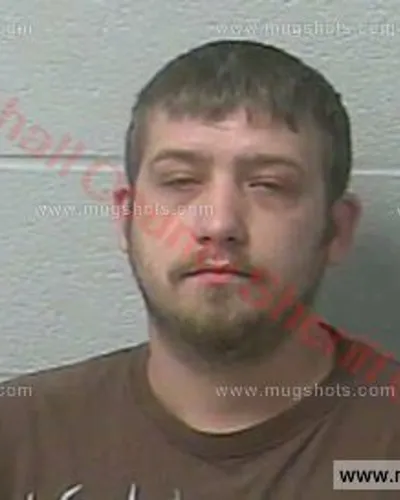 Booking photo of Dustin Polk, Marshall County, Jan 21, 2017