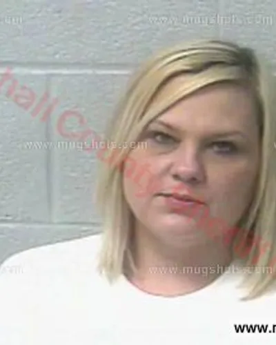 Booking photo of TIFFANY TESCHELL TAYLOR, Marshall County, Feb 10, 2018