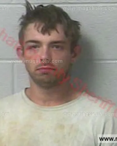 Booking photo of Cory Hill, Marshall County, Sep 2, 2016