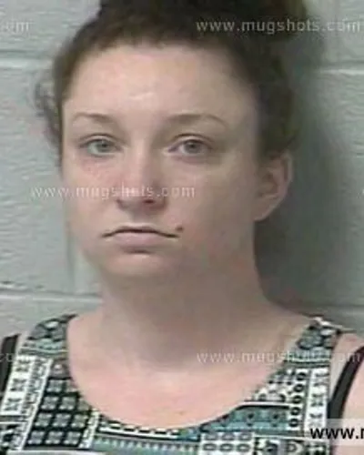 Booking photo of Allison Paige Taylor, Marshall County, May 15, 2019