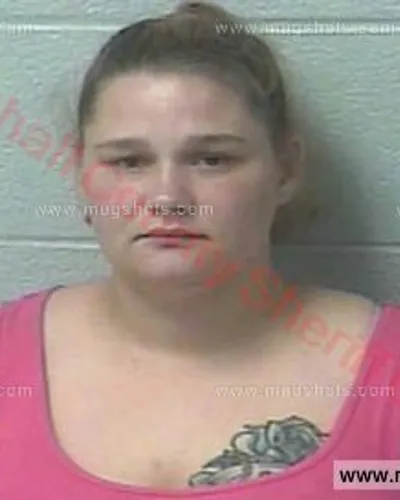 Booking photo of Samantha Bain, Marshall County, Jun 17, 2017