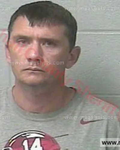Booking photo of Russell Gooch, Marshall County, Feb 15, 2016