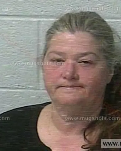 Booking photo of Connie Tull, Marshall County, Mar 6, 2020